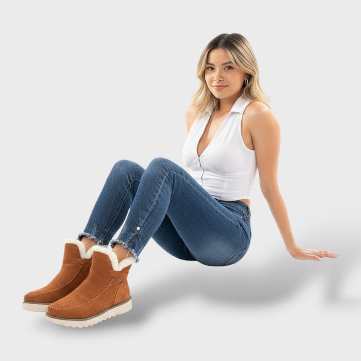 Botas Invierno Mujer Forro Polar