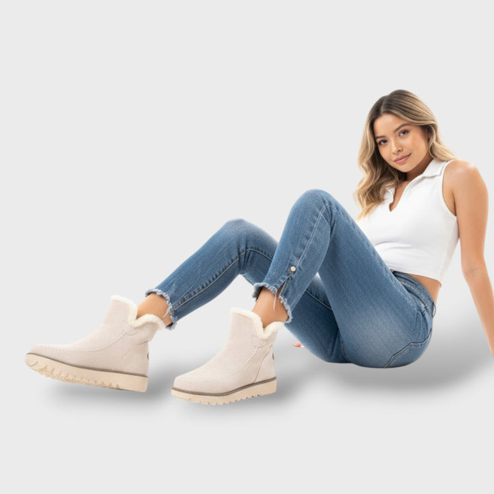 Botas Invierno Mujer Forro Polar