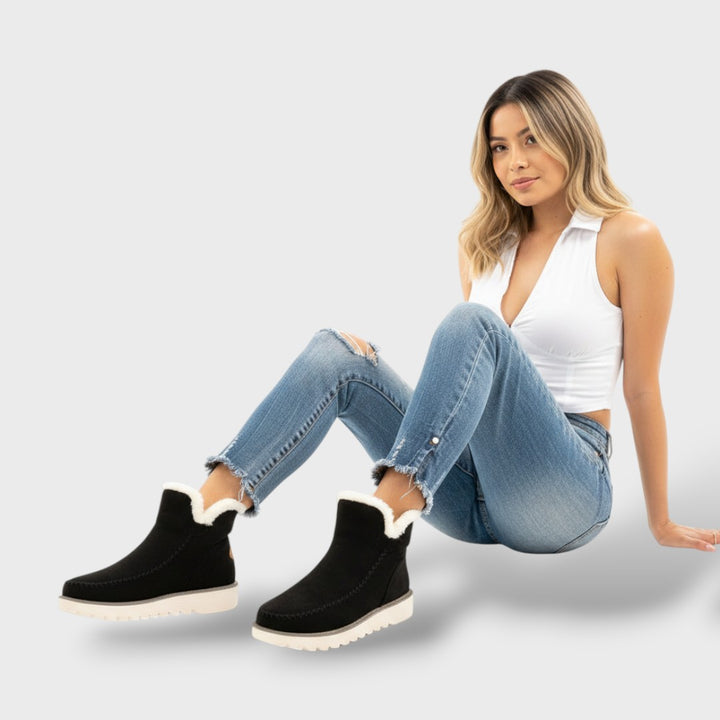 Botas Invierno Mujer Forro Polar