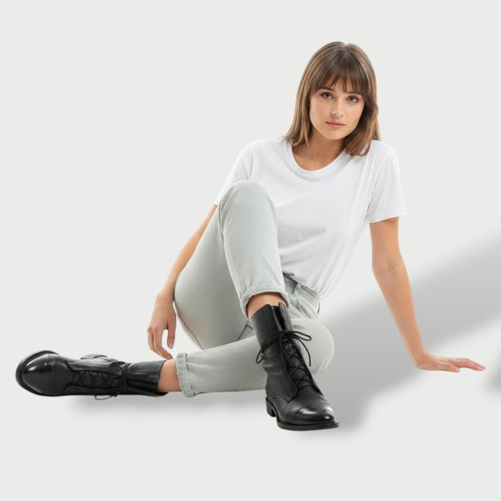 Botas Vintage Cowboy Mujer Tacón