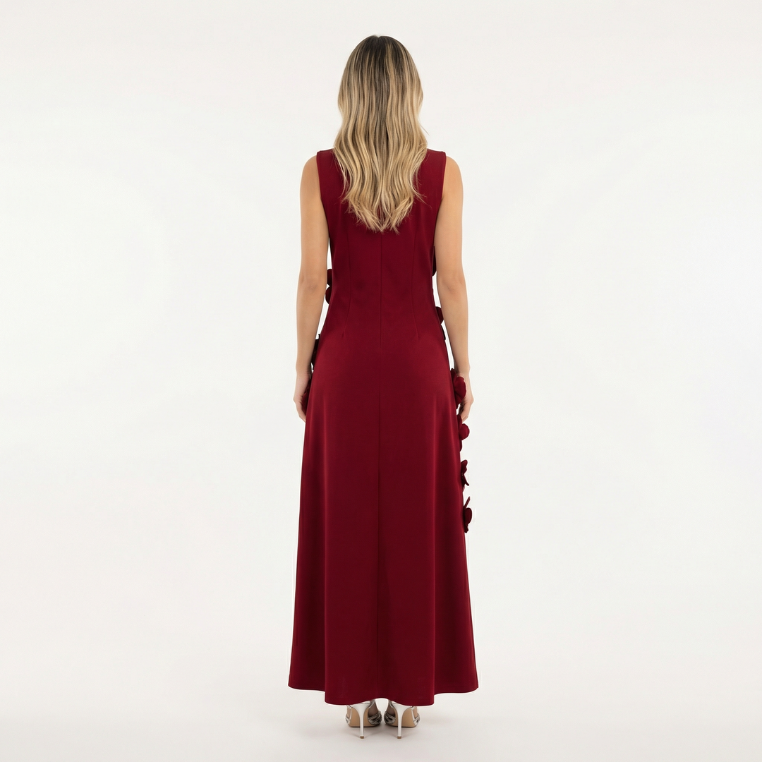 Vestido largo de gala Camellia