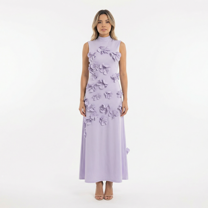 Vestido largo de gala Camellia