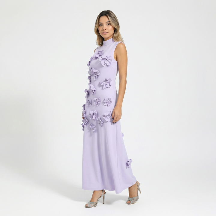 Vestido largo de gala Camellia