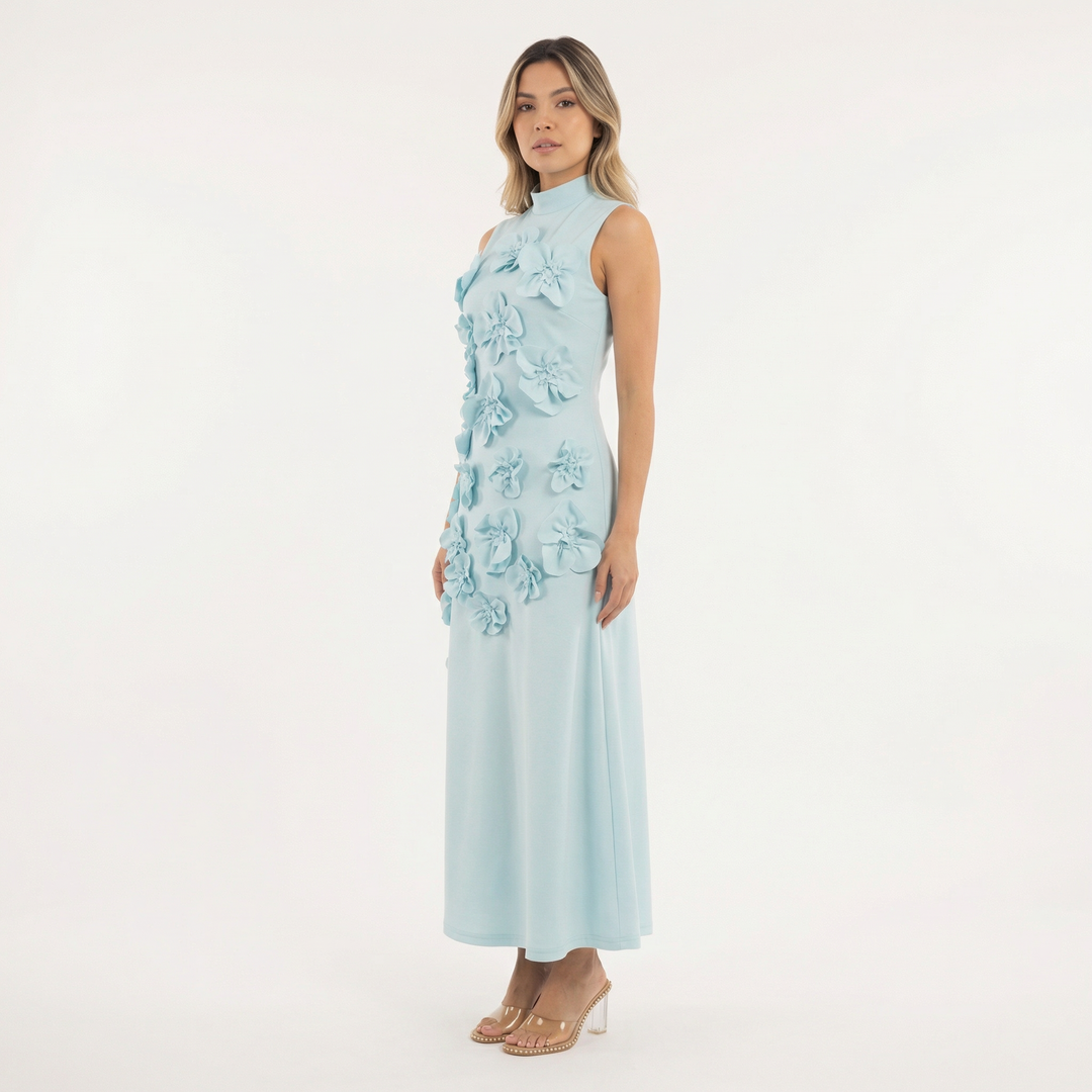 Vestido largo de gala Camellia