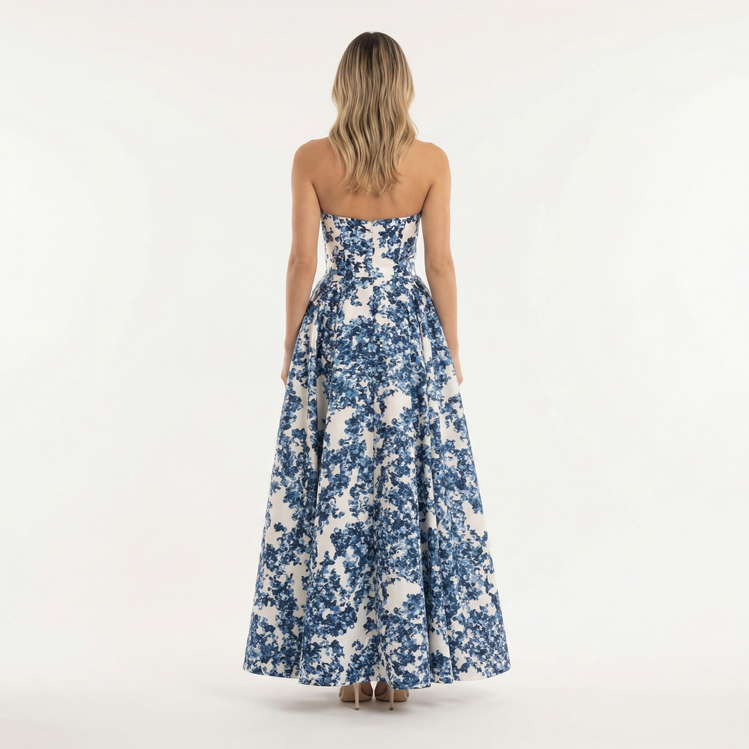 Vestido Largo de Gala Floral