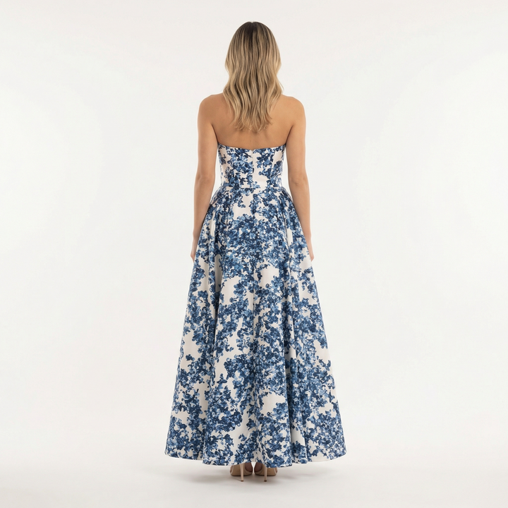 Vestido Largo de Gala Floral