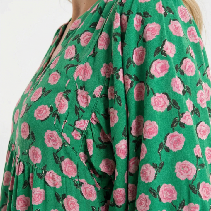 Vestido Boho Largo Estampado
