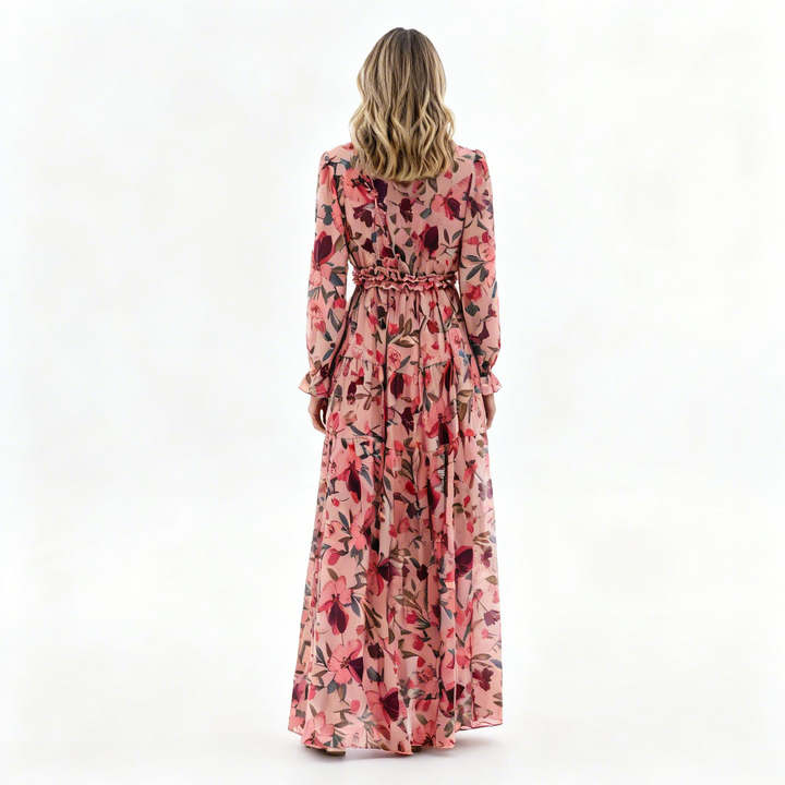 Vestido Boho Largo Floral