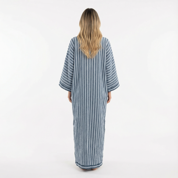 Vestido Largo Fluido Elegante Mujer