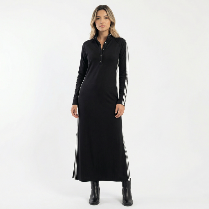 Vestido Largo Deportivo Minimalista