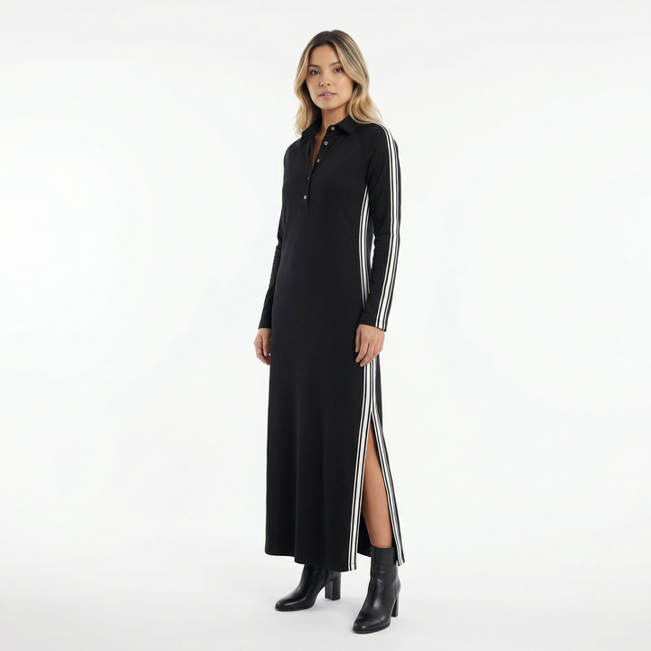 Vestido Largo Deportivo Minimalista