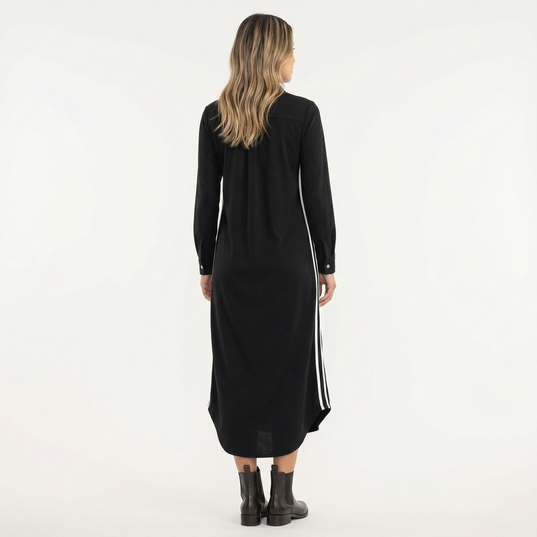 Vestido Largo Deportivo Minimalista