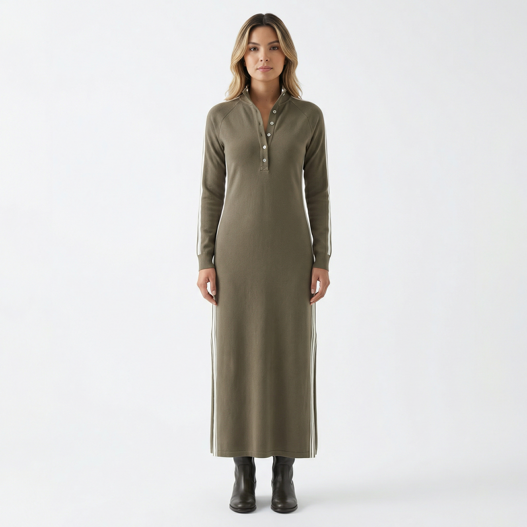 Vestido Largo Deportivo Minimalista
