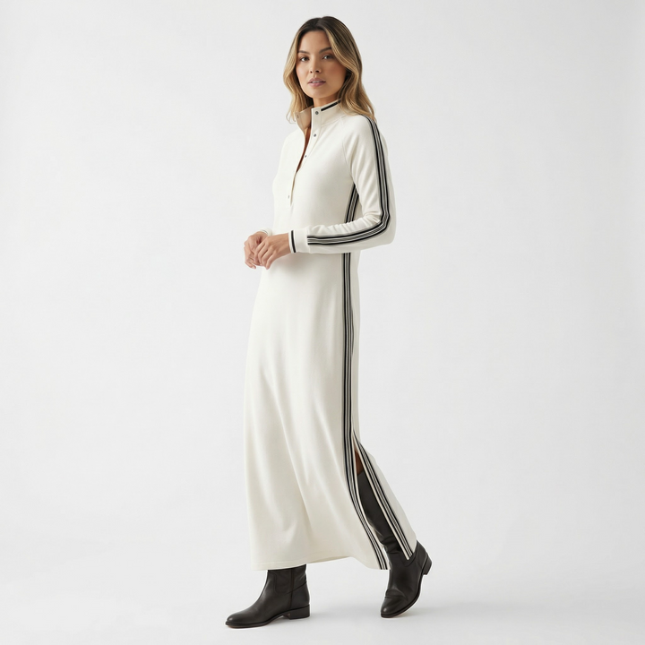 Vestido Largo Deportivo Minimalista