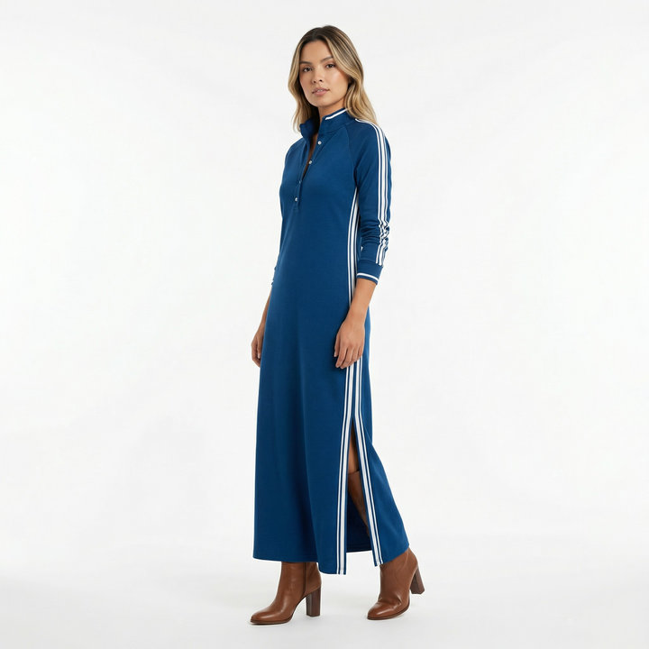 Vestido Largo Deportivo Minimalista