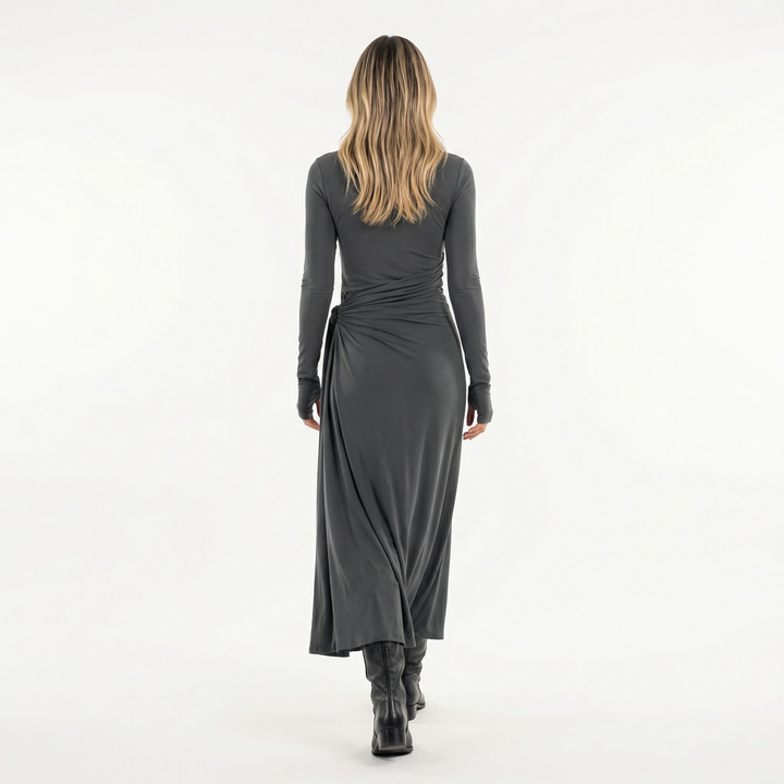 Vestido Maxi Cruzado Elegante
