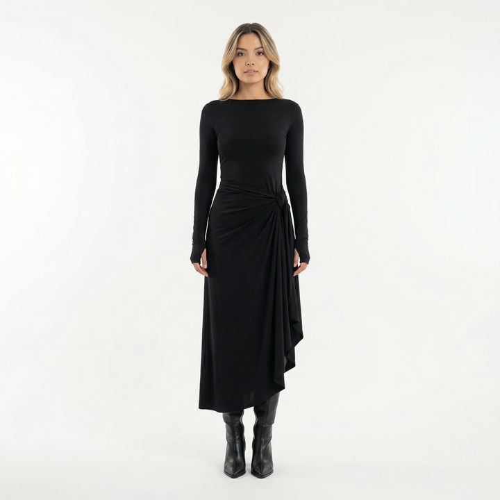 Vestido Maxi Cruzado Elegante