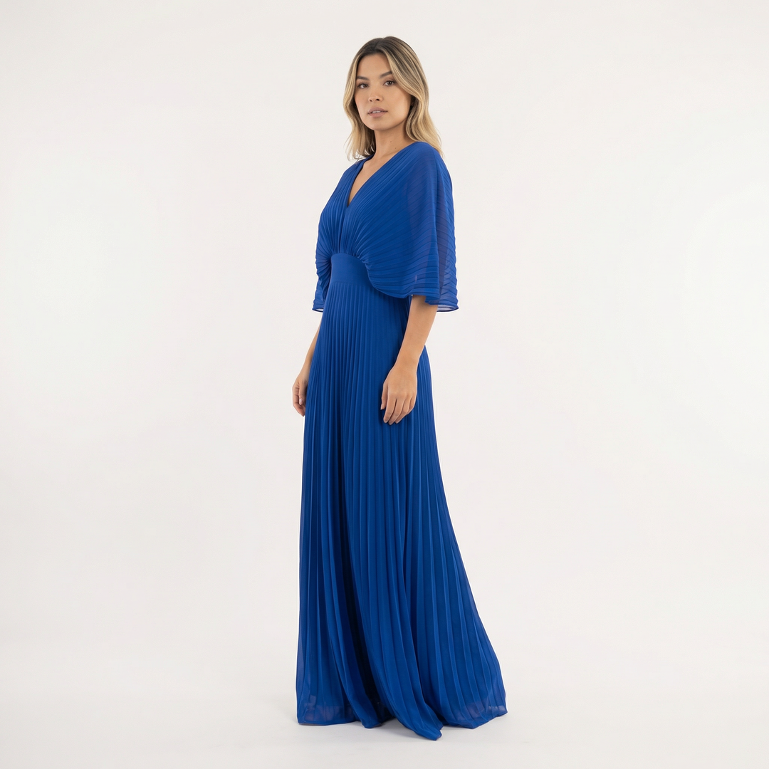Vestido Largo Fluido Mujer