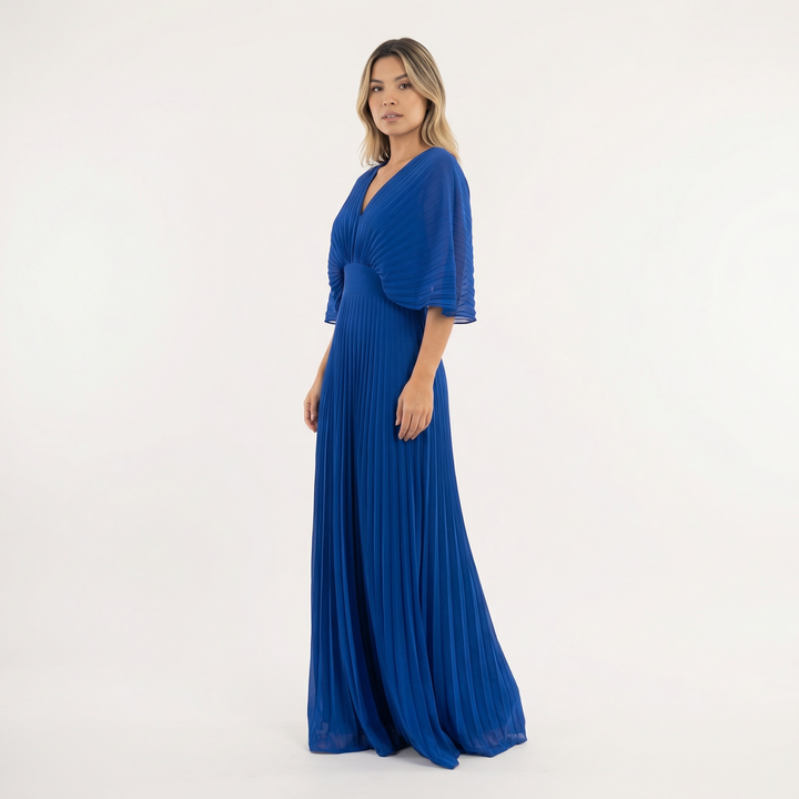 Vestido Largo Fluido Mujer
