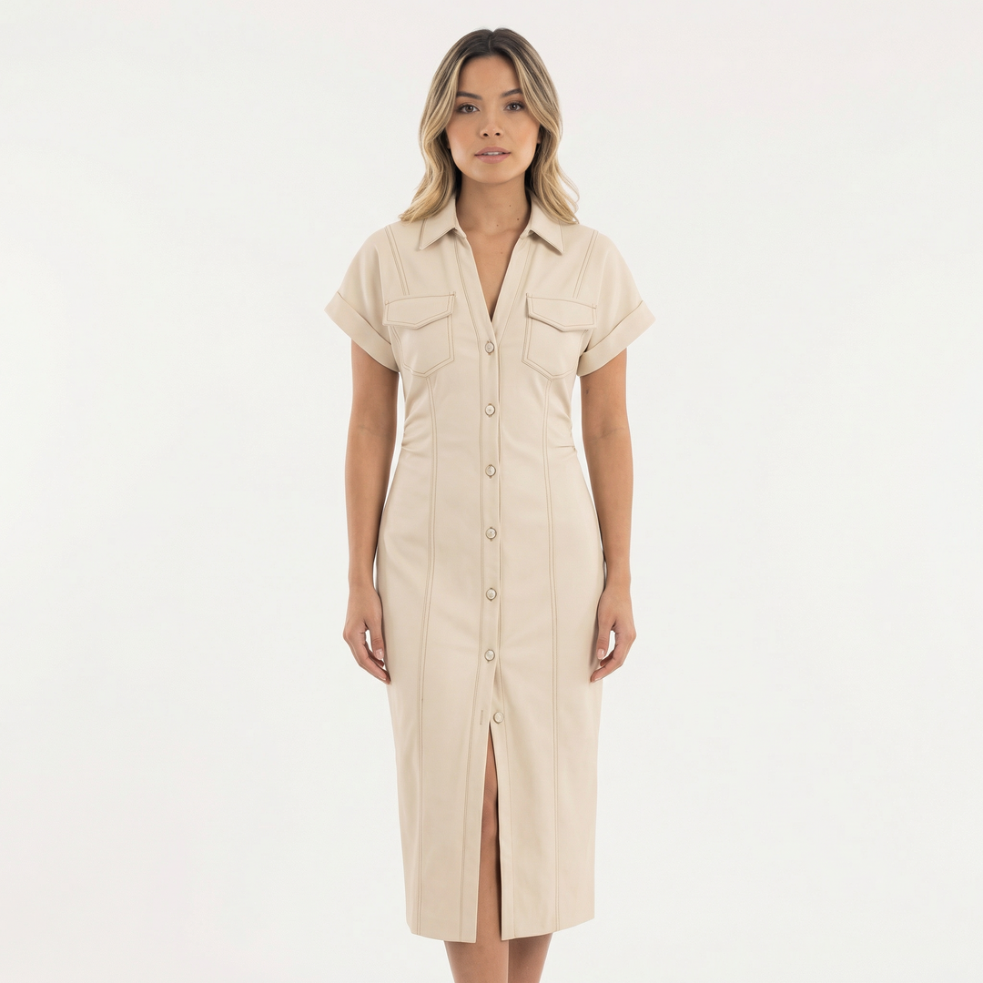 Vestido Midi Vaquero Elegante