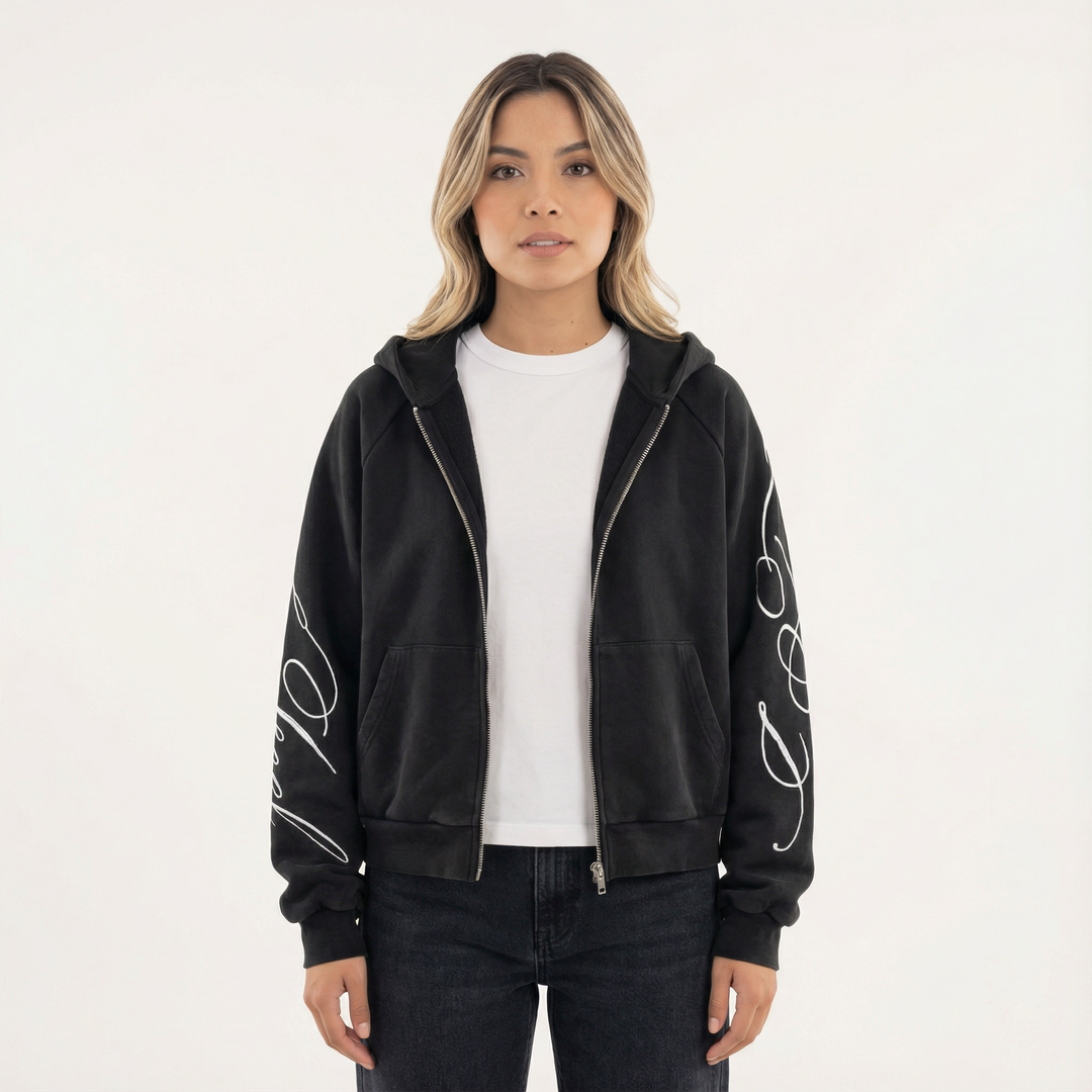 Sudadera Oversize con Cremallera Unisex