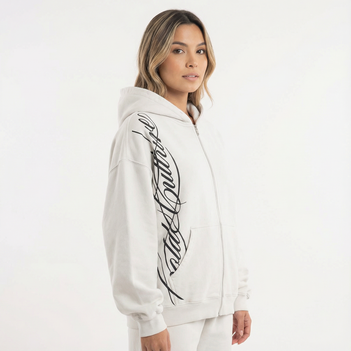 Sudadera Oversize con Cremallera Unisex