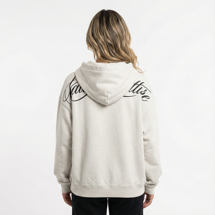 Sudadera Oversize con Cremallera Unisex