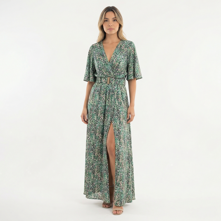 Vestido Largo Boho con Abertura