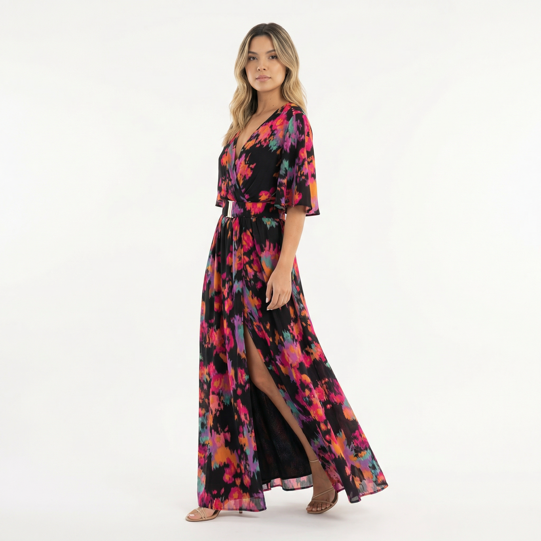 Vestido Largo Boho con Abertura