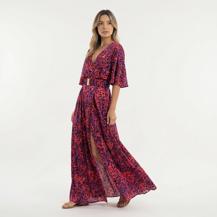 Vestido Largo Boho con Abertura