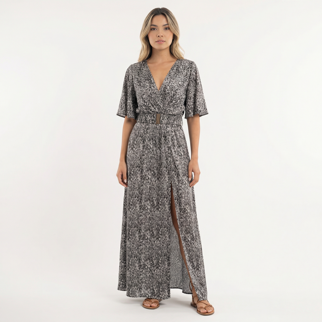 Vestido Largo Boho con Abertura
