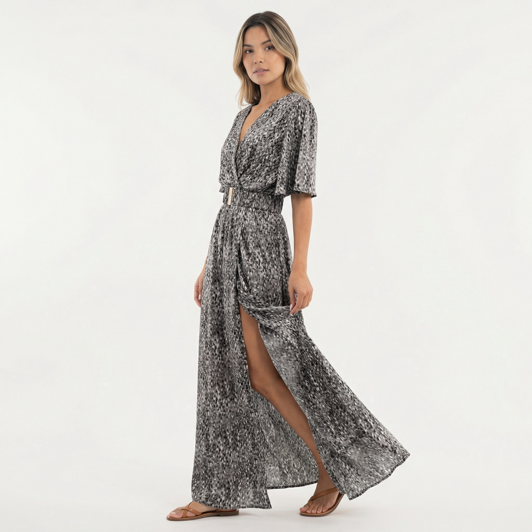 Vestido Largo Boho con Abertura