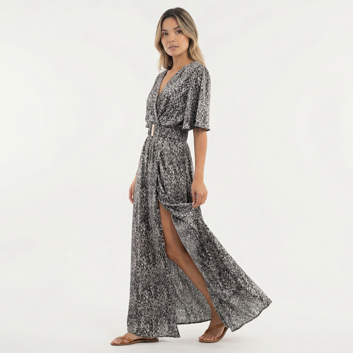 Vestido Largo Boho con Abertura