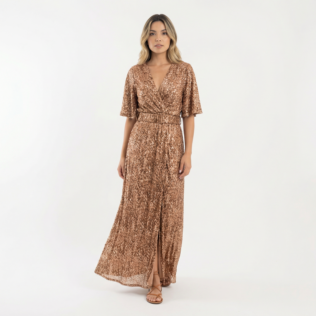 Vestido Largo Boho con Abertura