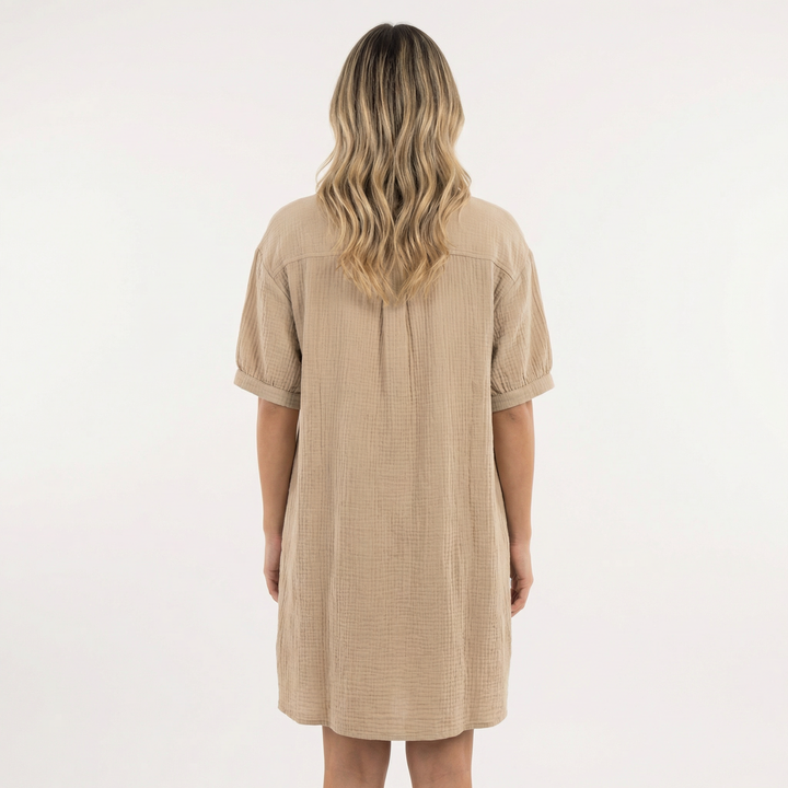 Vestido Camisero Talla Grande