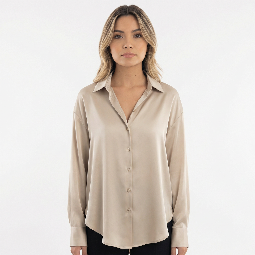 Camisa de corte clásico elegante