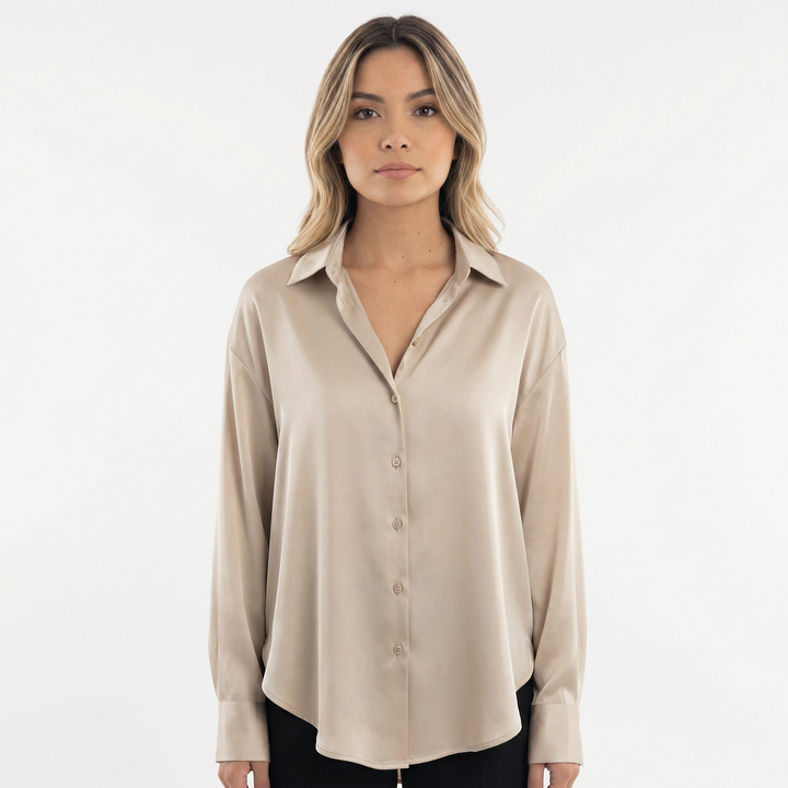 Camisa de corte clásico elegante
