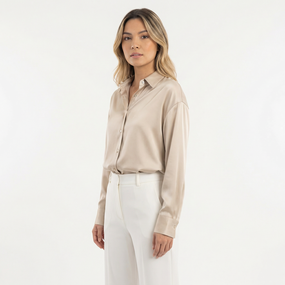 Camisa de corte clásico elegante