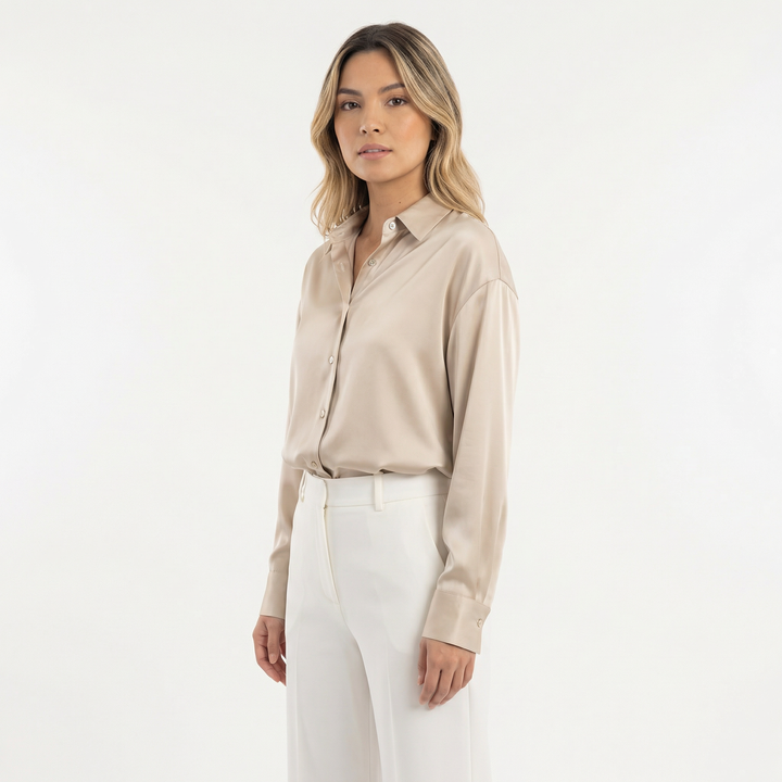 Camisa de corte clásico elegante