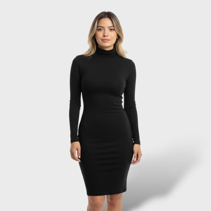 Vestido mini sexy cuello profundo