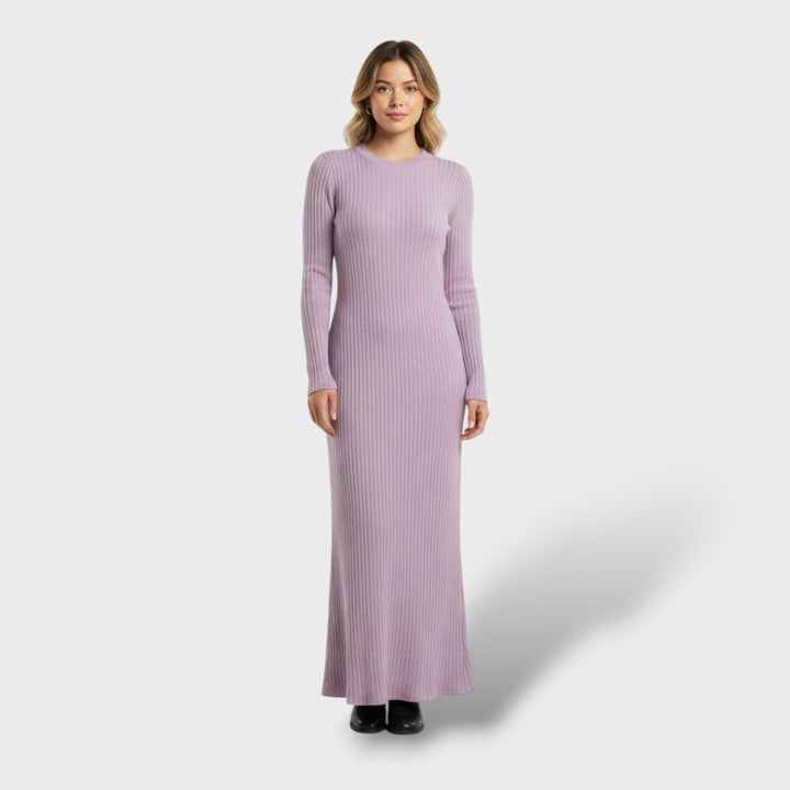 Vestido Largo Merino 100% Mujer