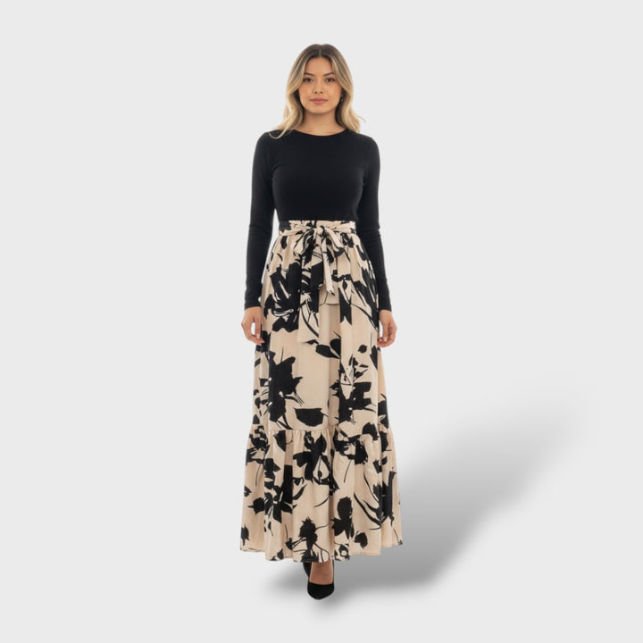 Vestido Largo Floral Mujer