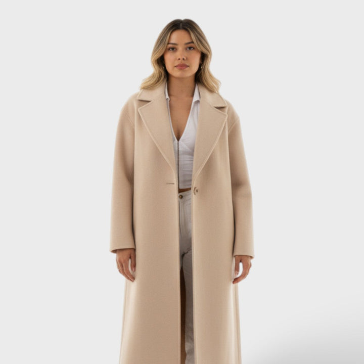 Abrigo Femenino Oversized Largo de Invierno