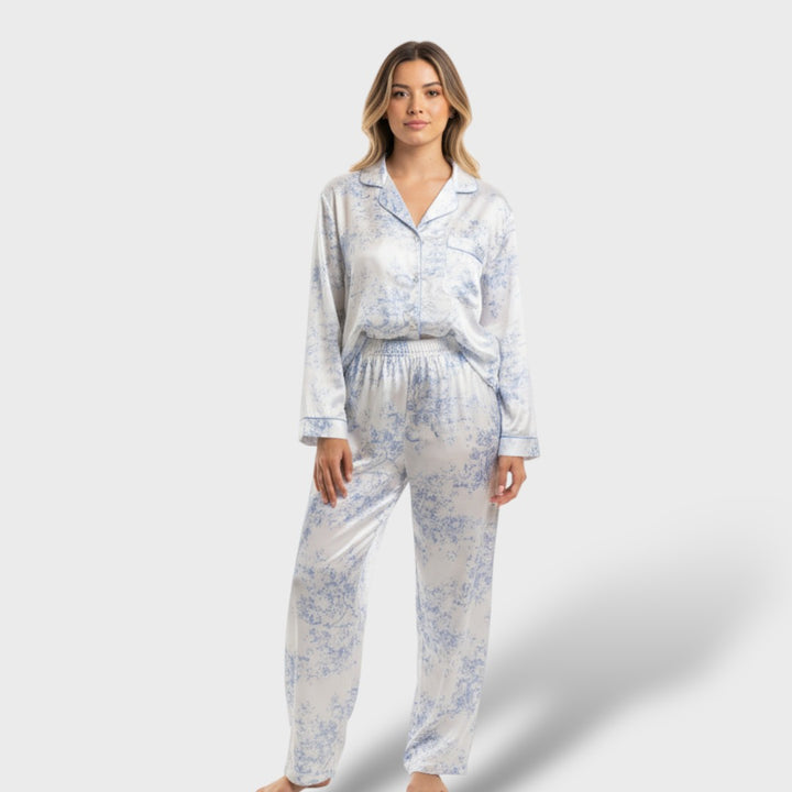 Pijama Floral Mujer Confort Elegante