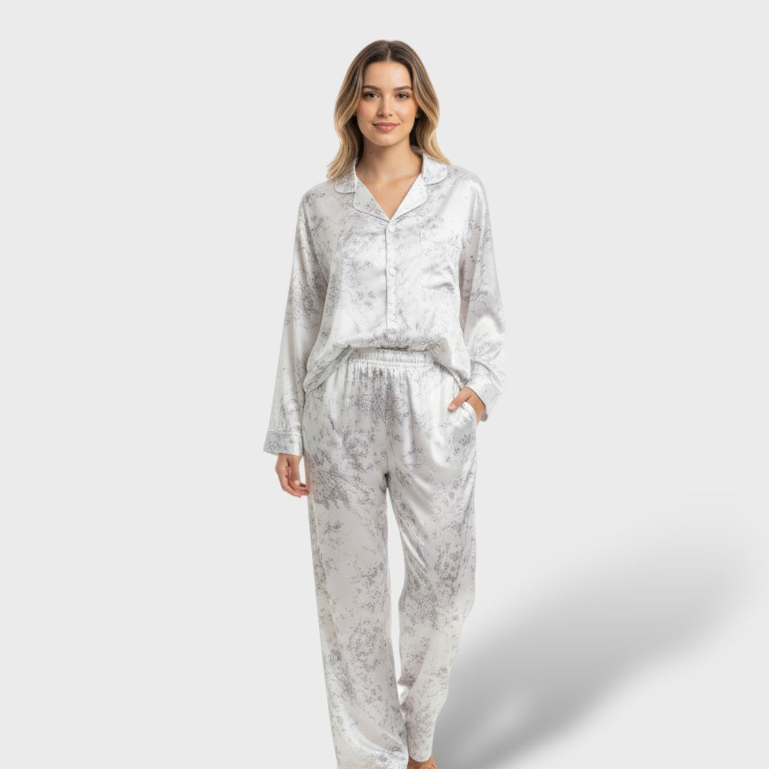 Pijama Floral Mujer Confort Elegante