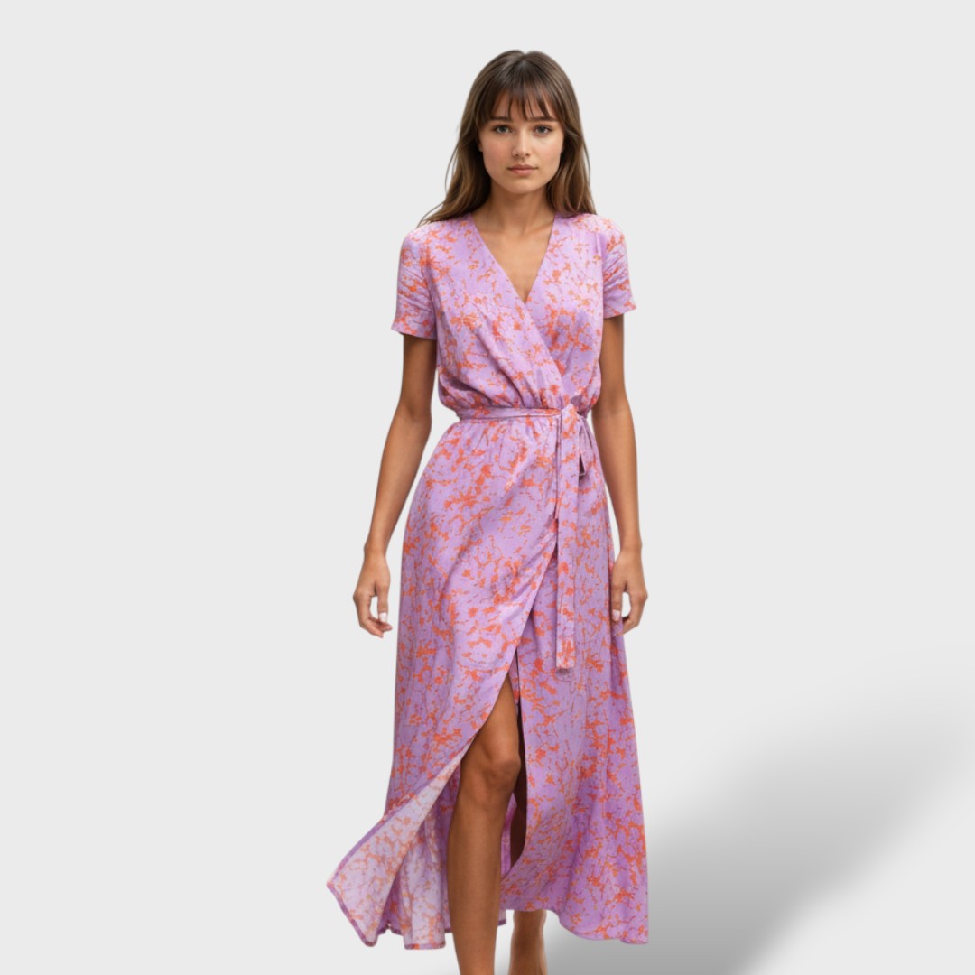 Vestido Floral de Gala Elegancia y Sofisticación