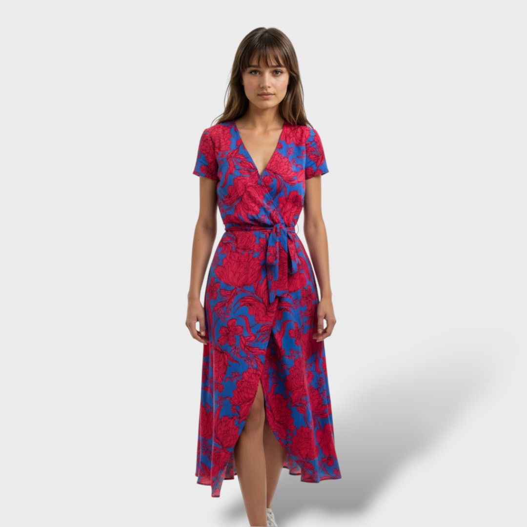 Vestido Floral de Gala Elegancia y Sofisticación