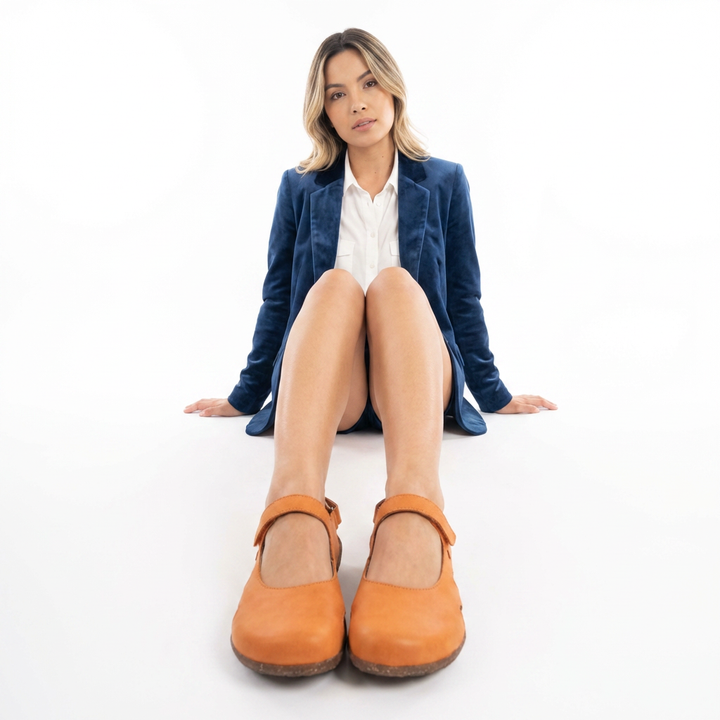 Sandalias ortopédicas acolchadas mujer elegantes