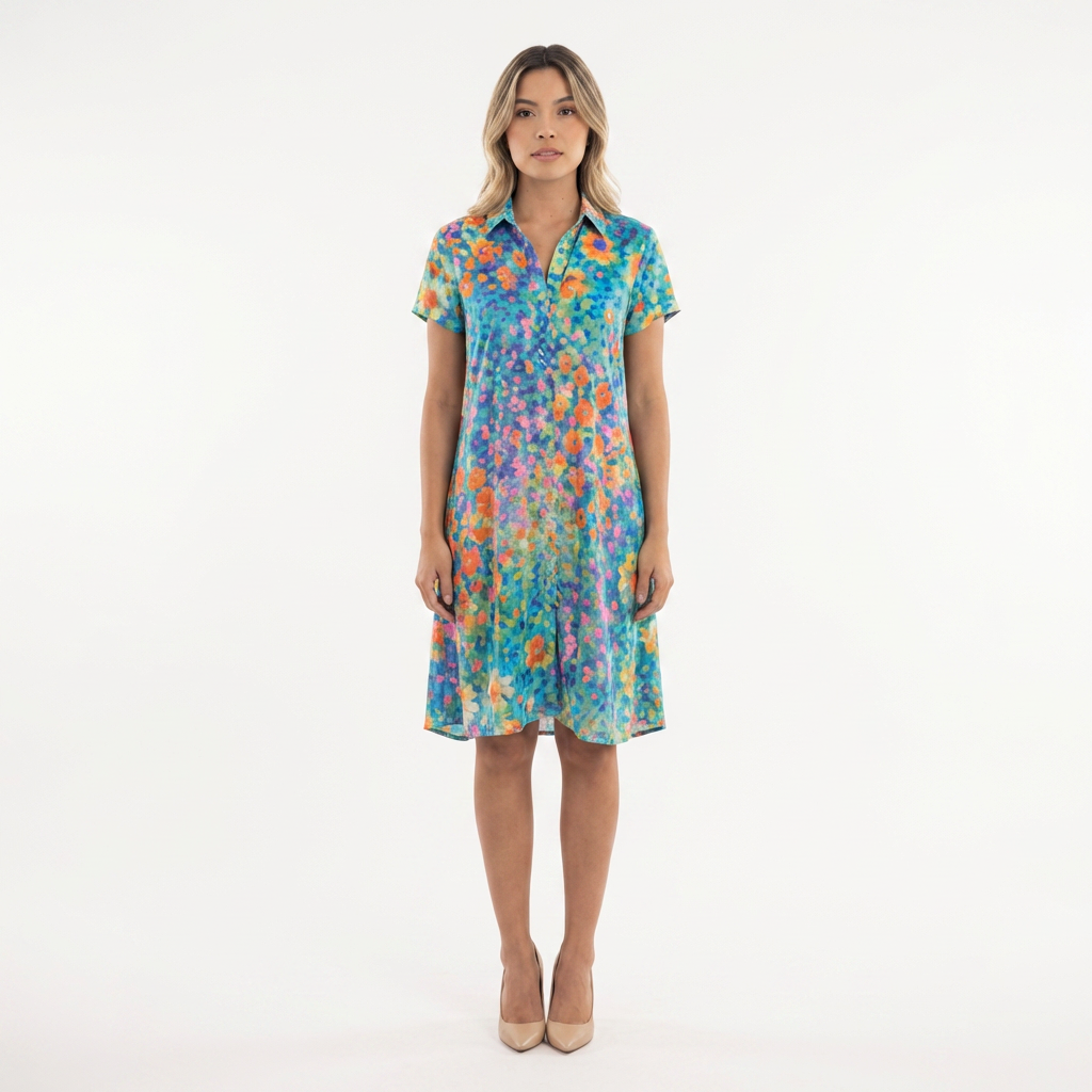Vestido midi boho chic verano mujer