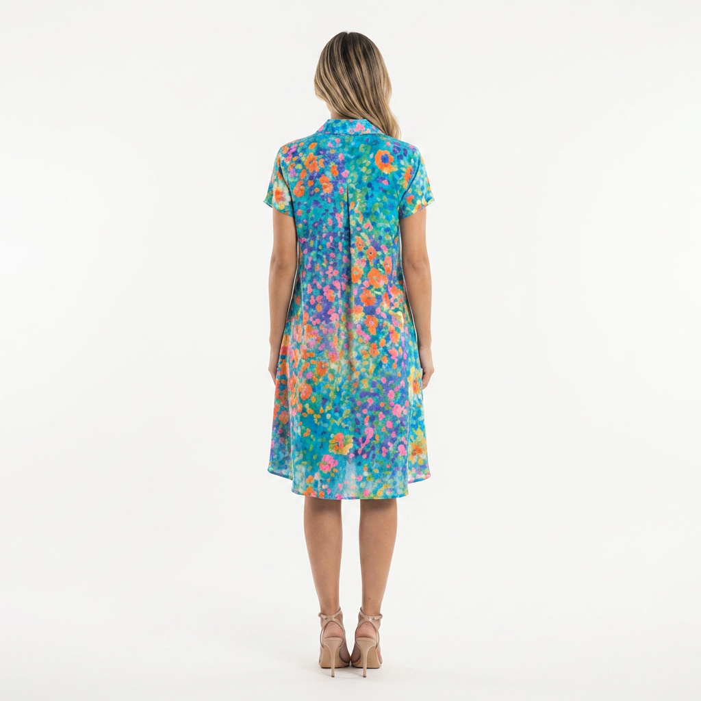 Vestido midi boho chic verano mujer